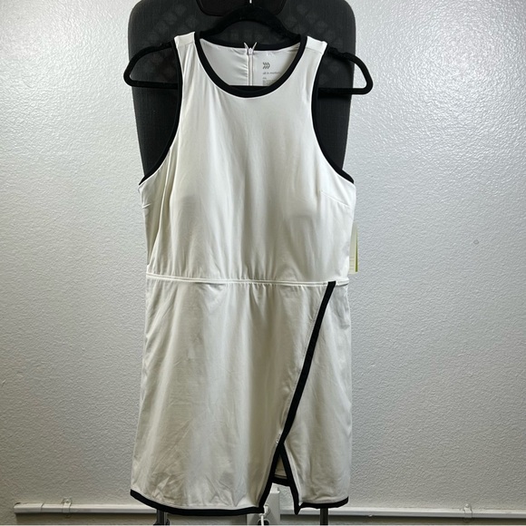 All in Motion Women’s High-Neck Wrap Active White Sleeveless Dress Size XXL - Picture 1 of 9